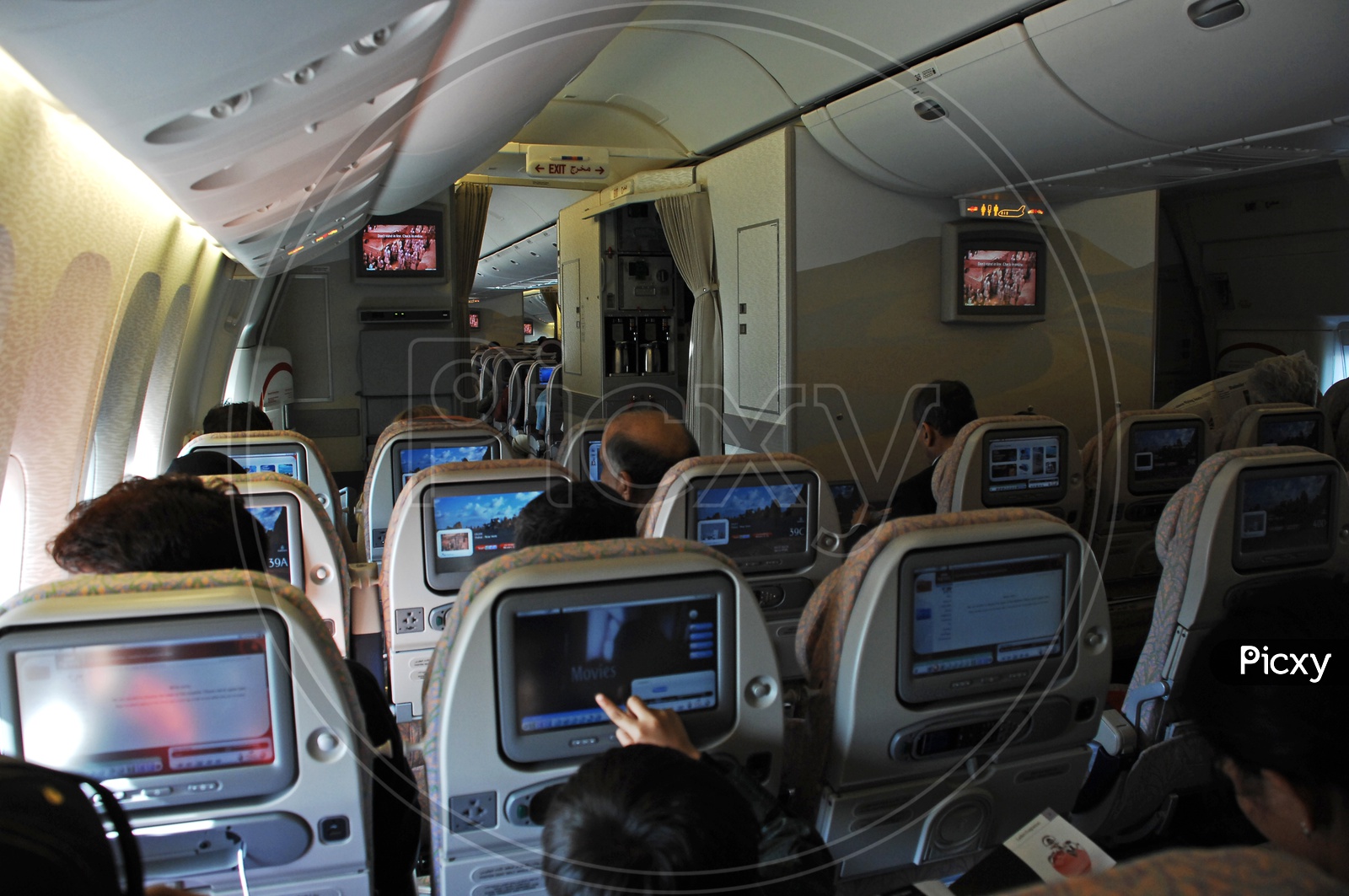 Interior of a Flight