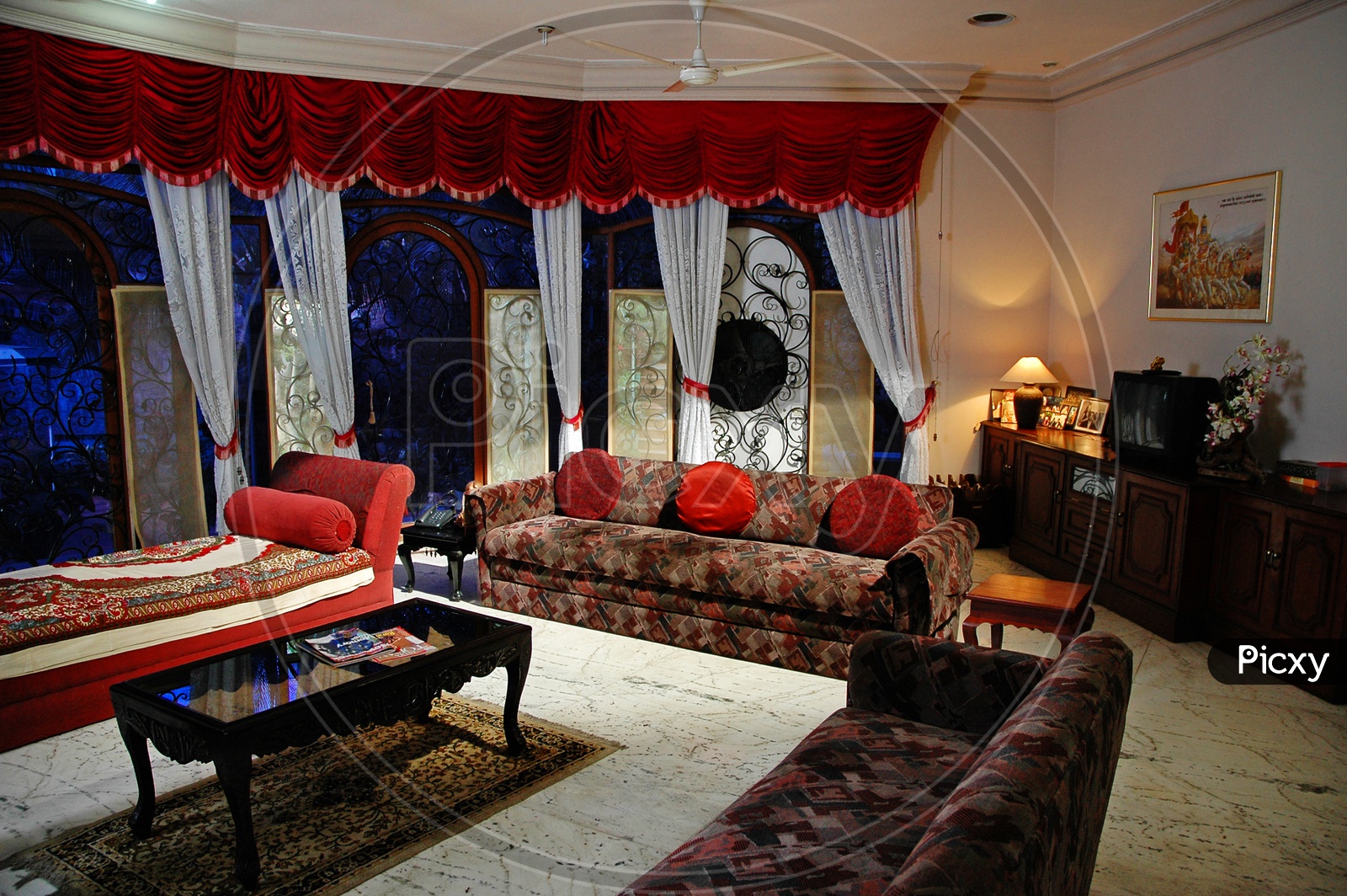 Interior of a living room