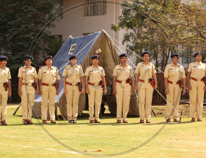Indian Woman Or Lady Police Officers