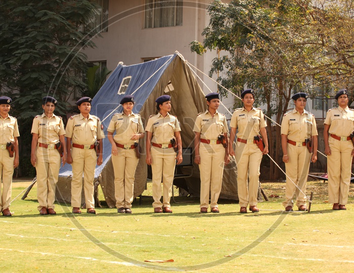 Woman Police Cadets