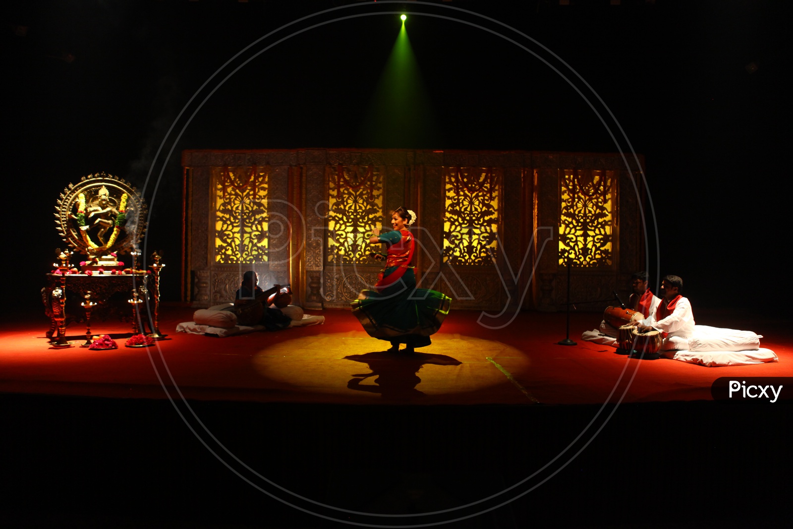 Kathak , a Popular Traditional Dance Art Form Performing By Artist  on Stage