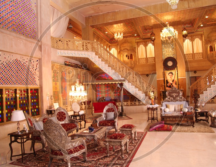Elegant Interior Of a Palace