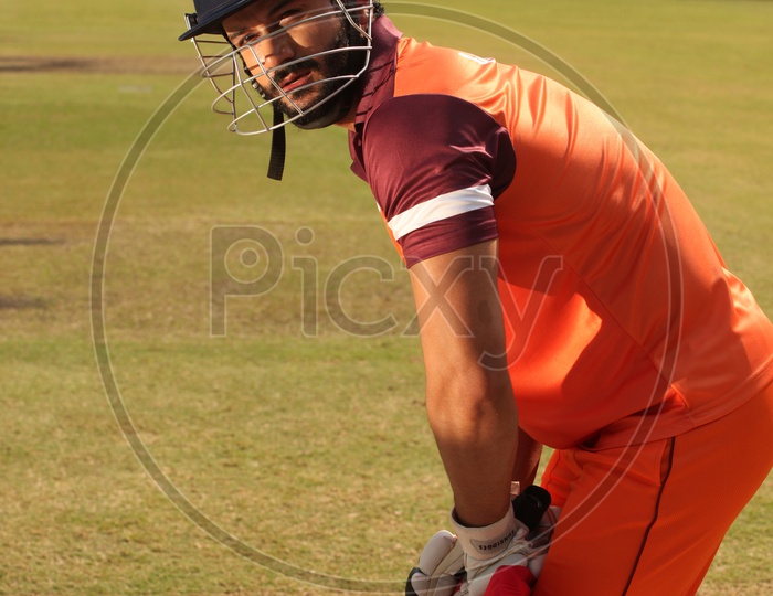 Postures Of a Cricket Batsman While Playing