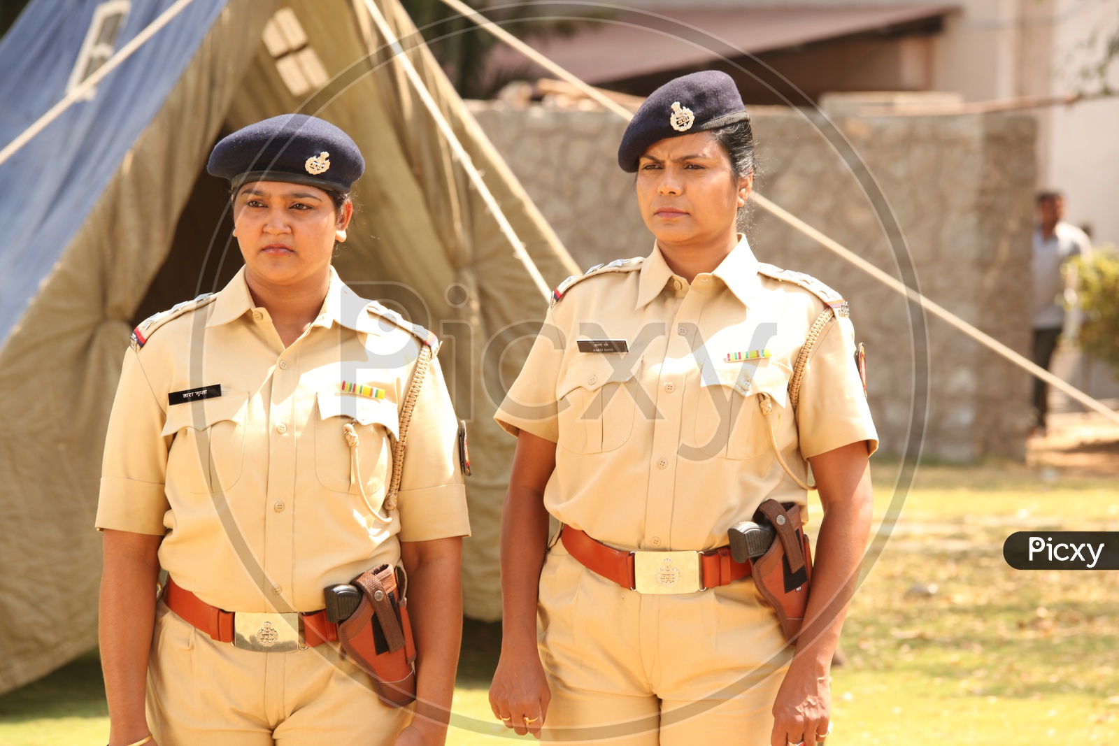 Young Woman Or Lady Police Officers