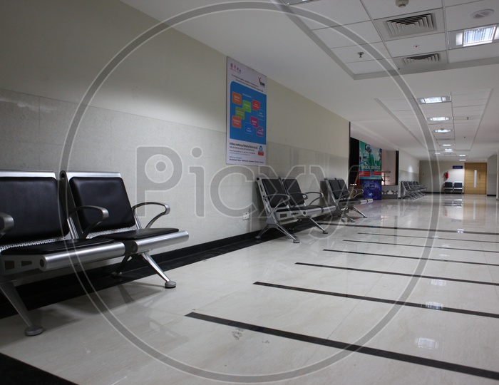 Empty Hospital Corridors