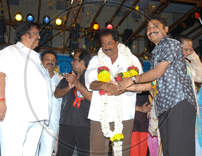 EVV Satyanarayana during Felicitation
