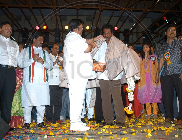 EVV Satyanarayana during Felicitation
