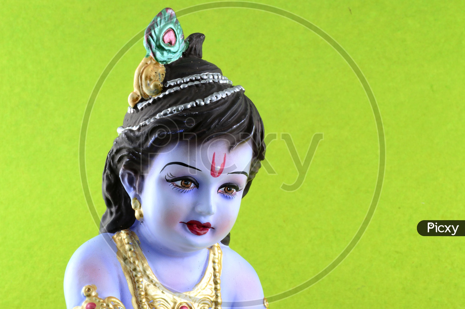 Image of Lord Krishna Idol-OK046990-Picxy