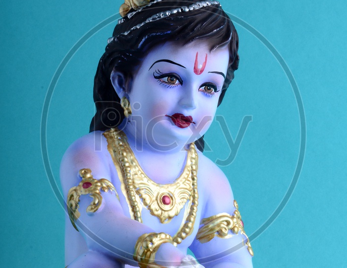 Hindu God Krishna Idol