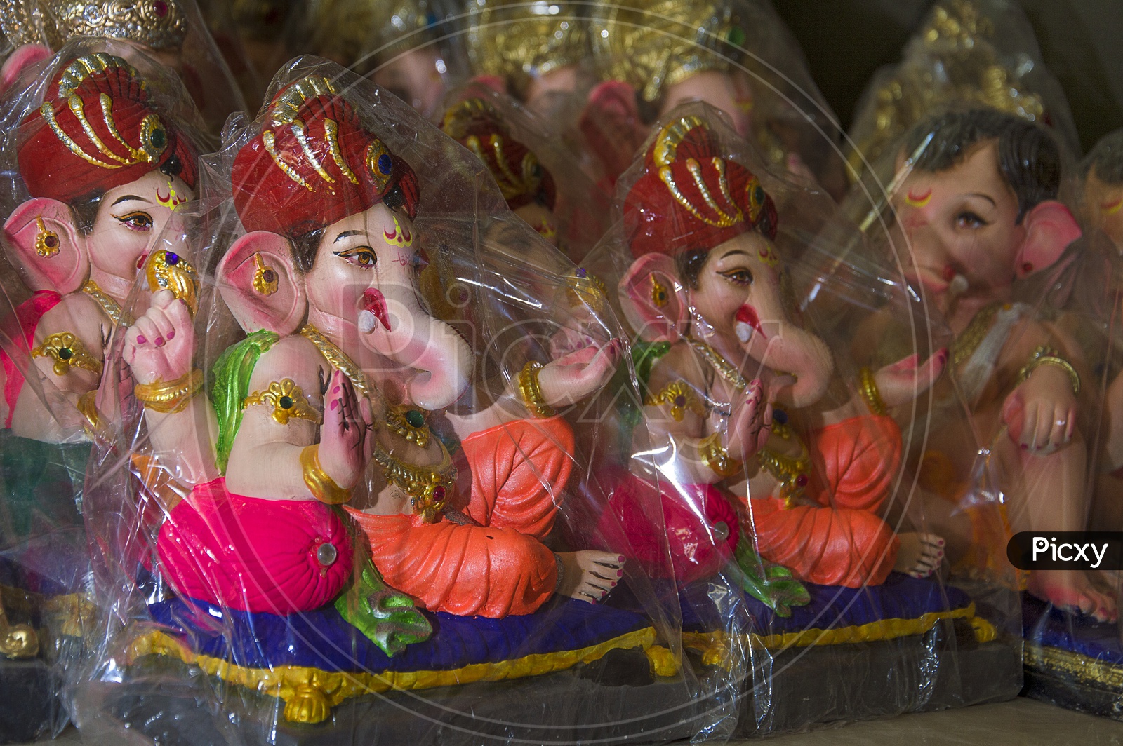 Lord Ganesh Idols In Workshops For Ganesh Chathurdhi Festival