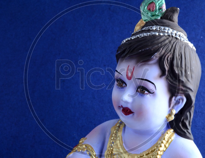 Hindu God Krishna Idol