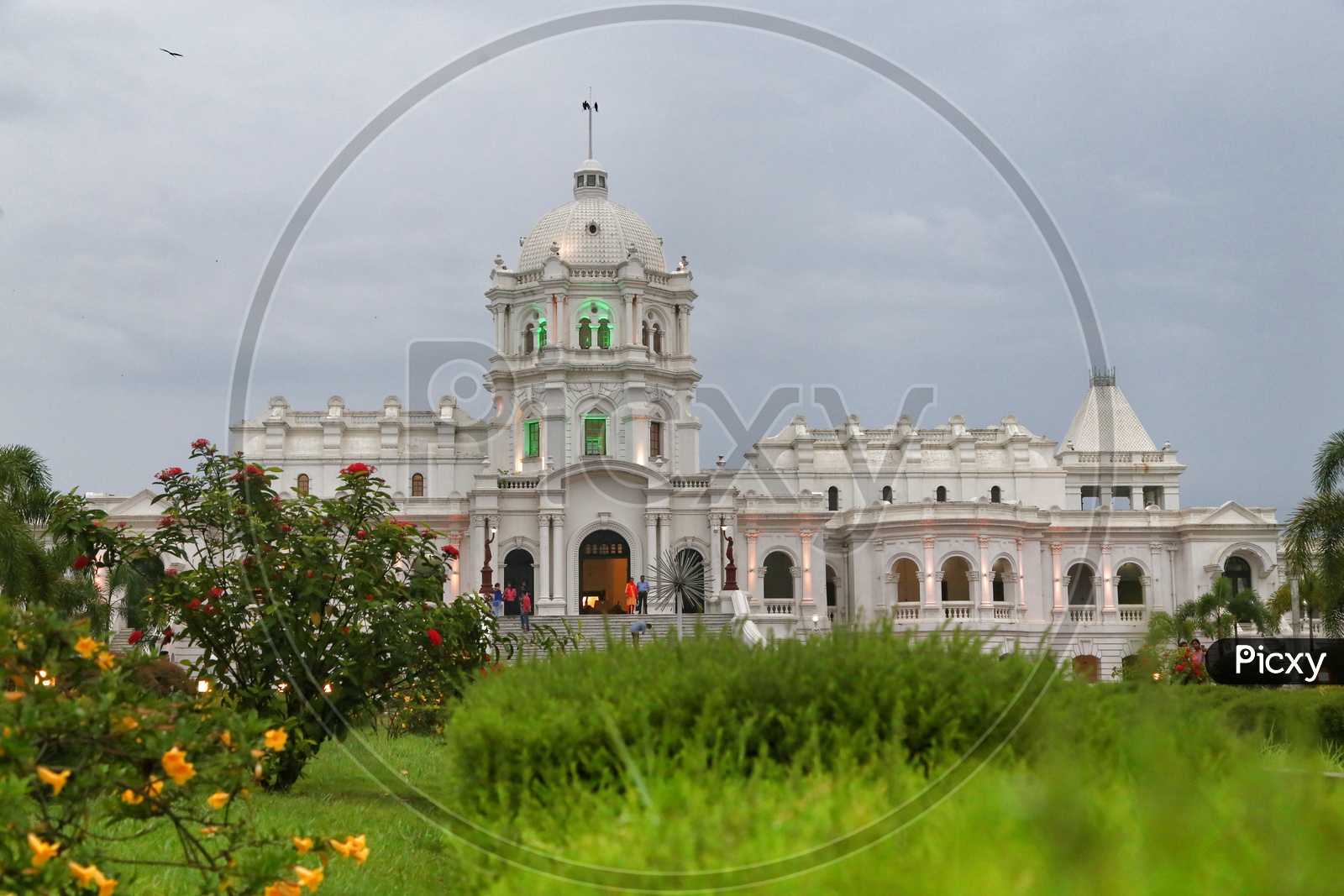 A View  Of Ujjayanta Palace or Tripura Government Museum