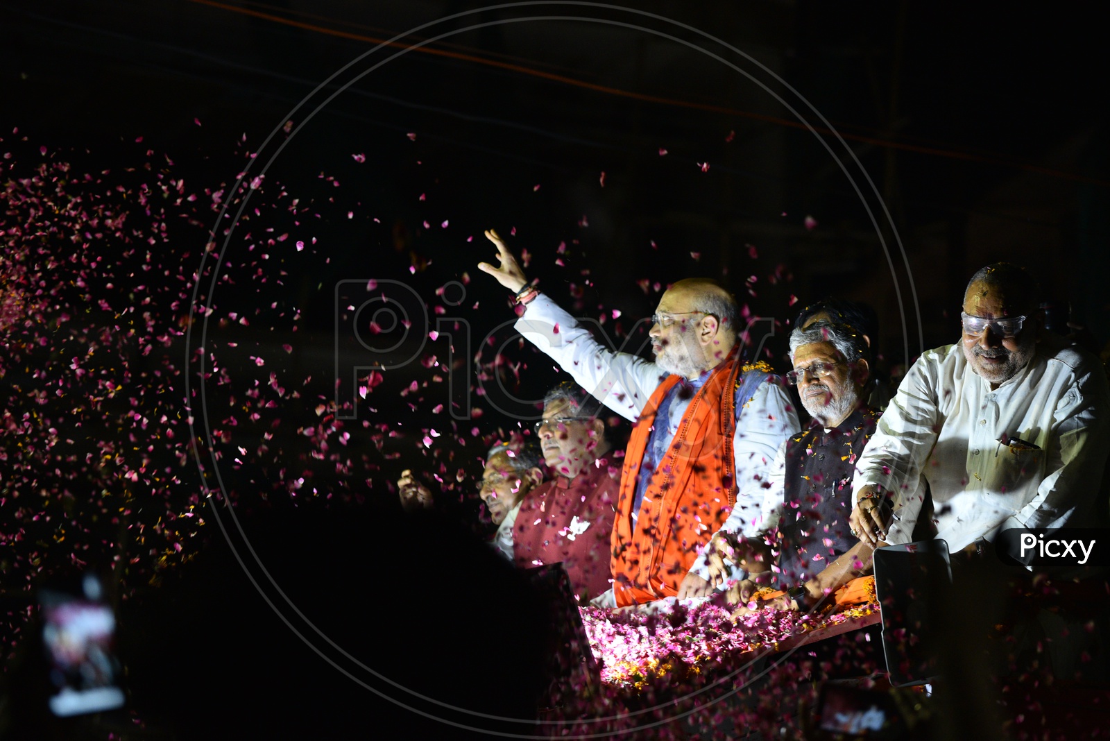 Amit Shah  President of BJP   In an Election Campaign Rally  In Patna , Bihar  For Lok Sabha Elections 2019