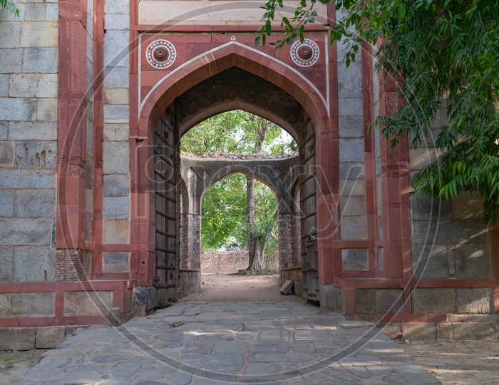 Arab Sarai Gate, Humayun's Tomb, Delhi