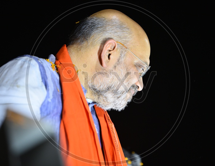 Amit Shah  President of BJP   In an Election Campaign Rally  In Patna , Bihar  For Lok Sabha Elections 2019