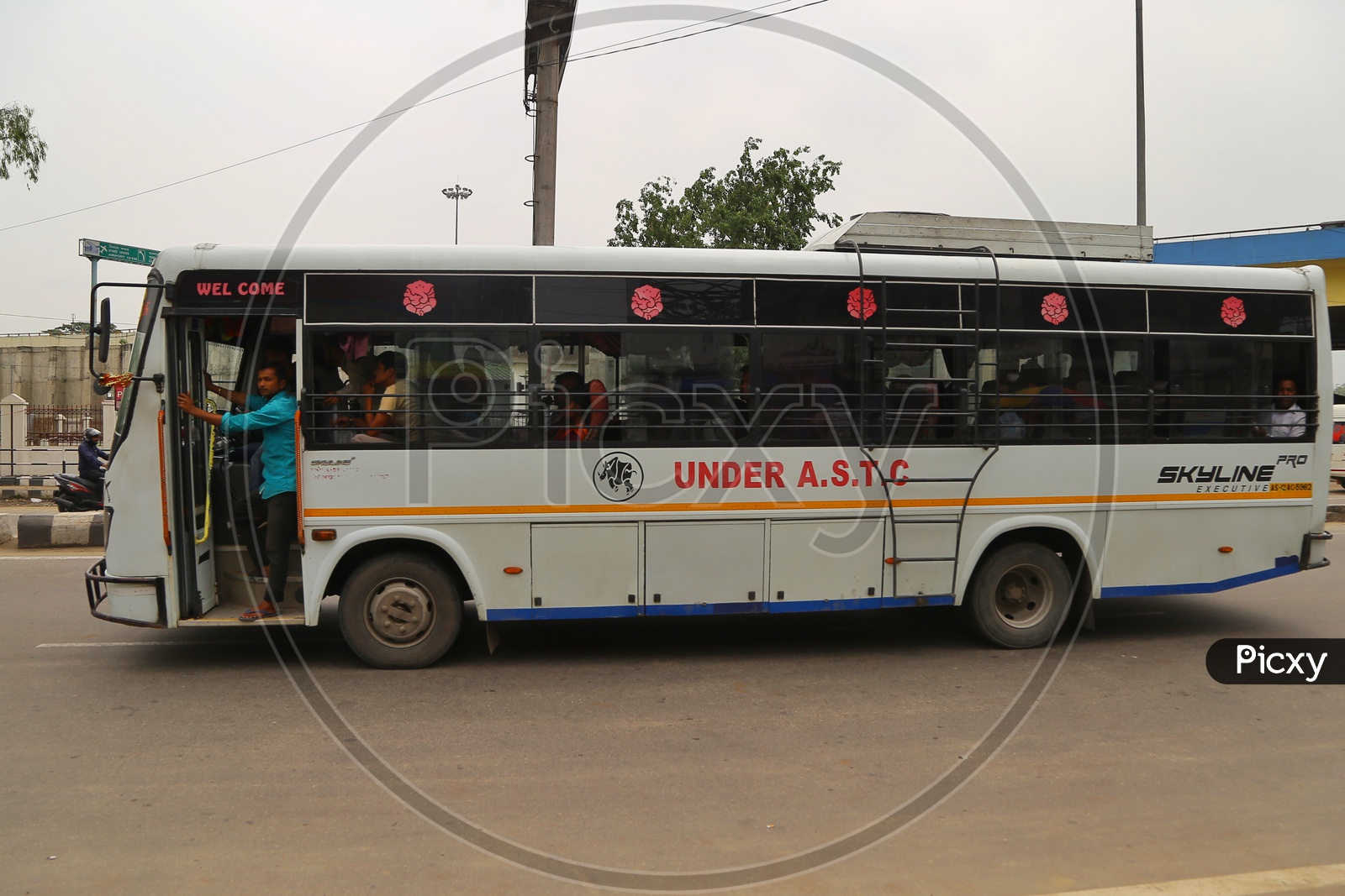 Assam government bus transportation