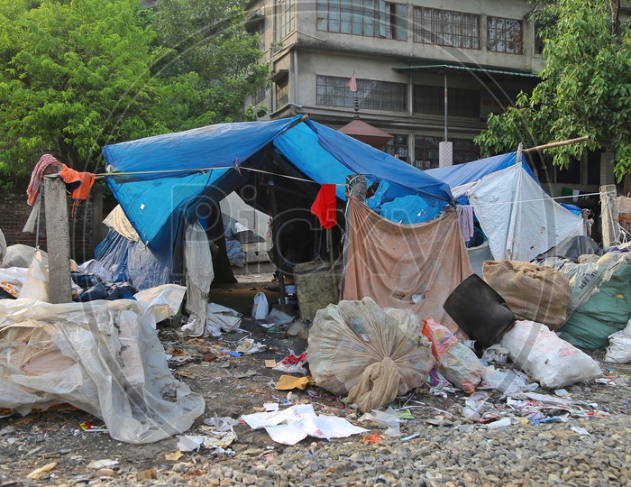 Slum areas