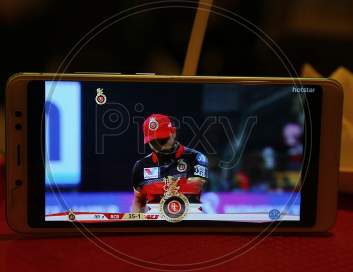 Watching ipl cricket on mobile