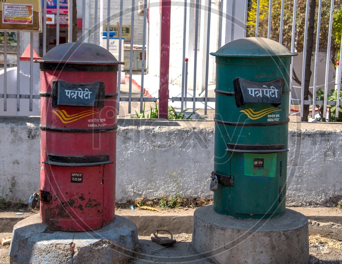 India Post, Post Boxes on Streets of India