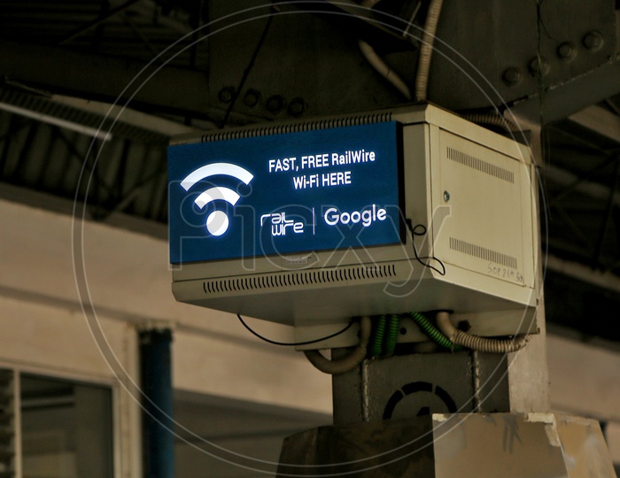 Rail Wire  WIFI Stations In Indian Railway Stations By Google