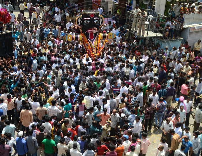 Kala Marbat Procession On The Streets Of Nagpur