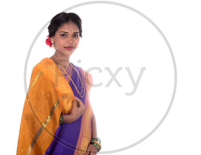 Notun sexy saree modelling indian