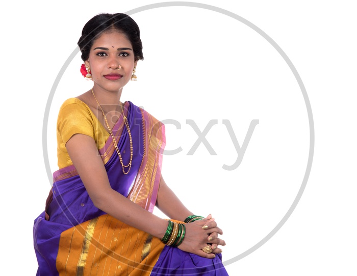 Beautiful Indian Girl Poses Garden Stock Photo 1133716928 | Shutterstock