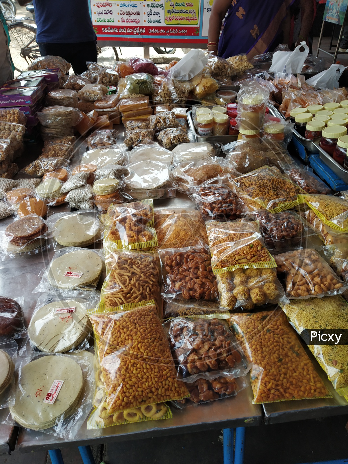 Authentic Andhra food and sweets sold at Subbaya Gari hotel