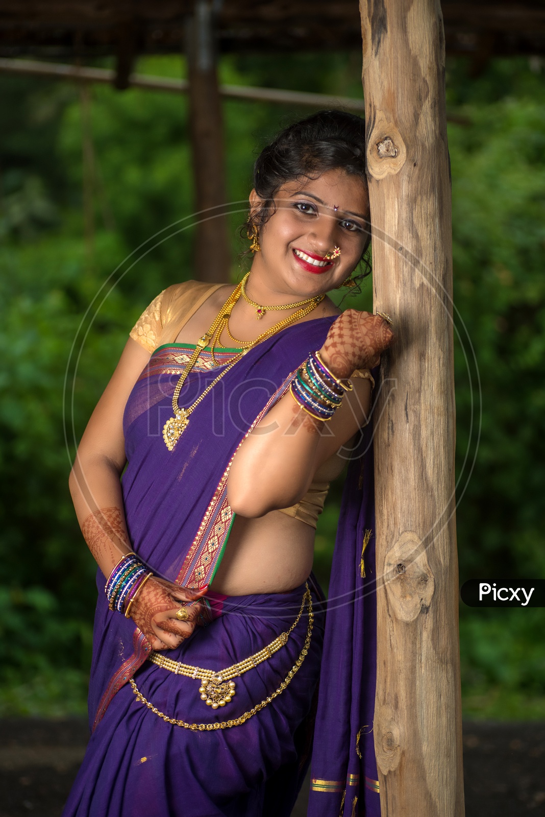 Posing saree traditional happy hi-res stock photography and images - Alamy-sonxechinhhang.vn