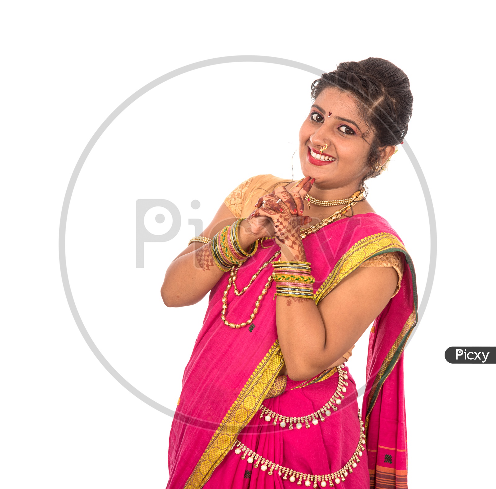 Ready made Nauvari saree | Indian bridal outfits