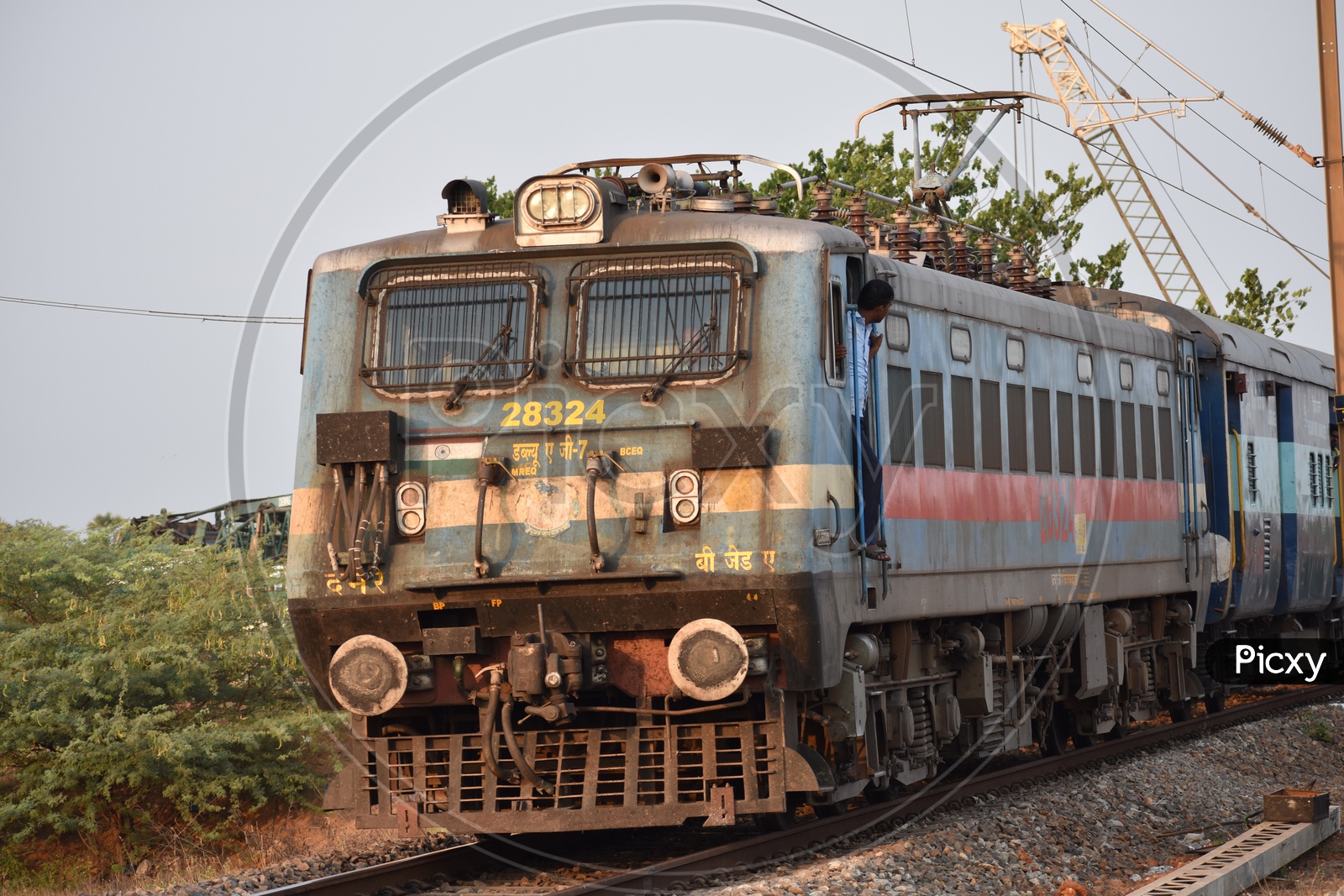 Image Of Loco Pilot At Work CZ628180 Picxy
