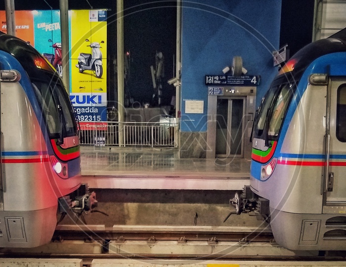 Hyderabad metro face off
