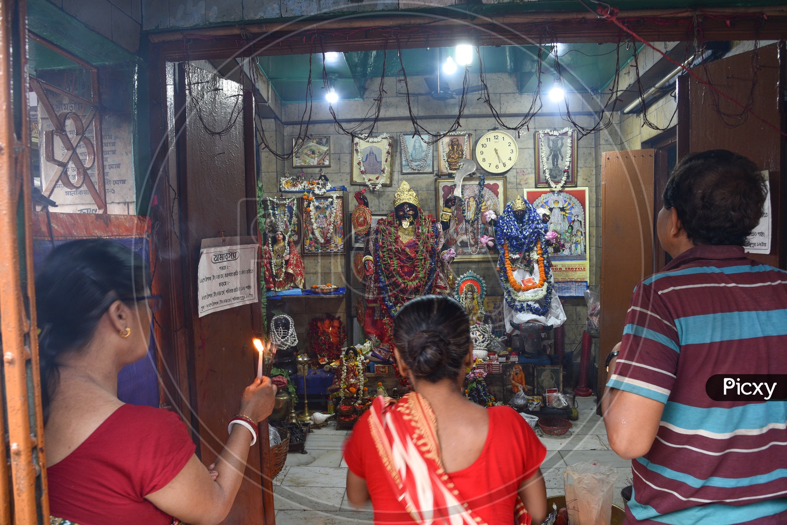 Kali Temple At Bandha Ghat  in Howrah