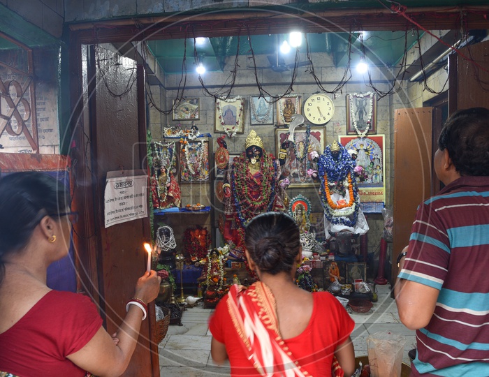 Kali Temple At Bandha Ghat  in Howrah