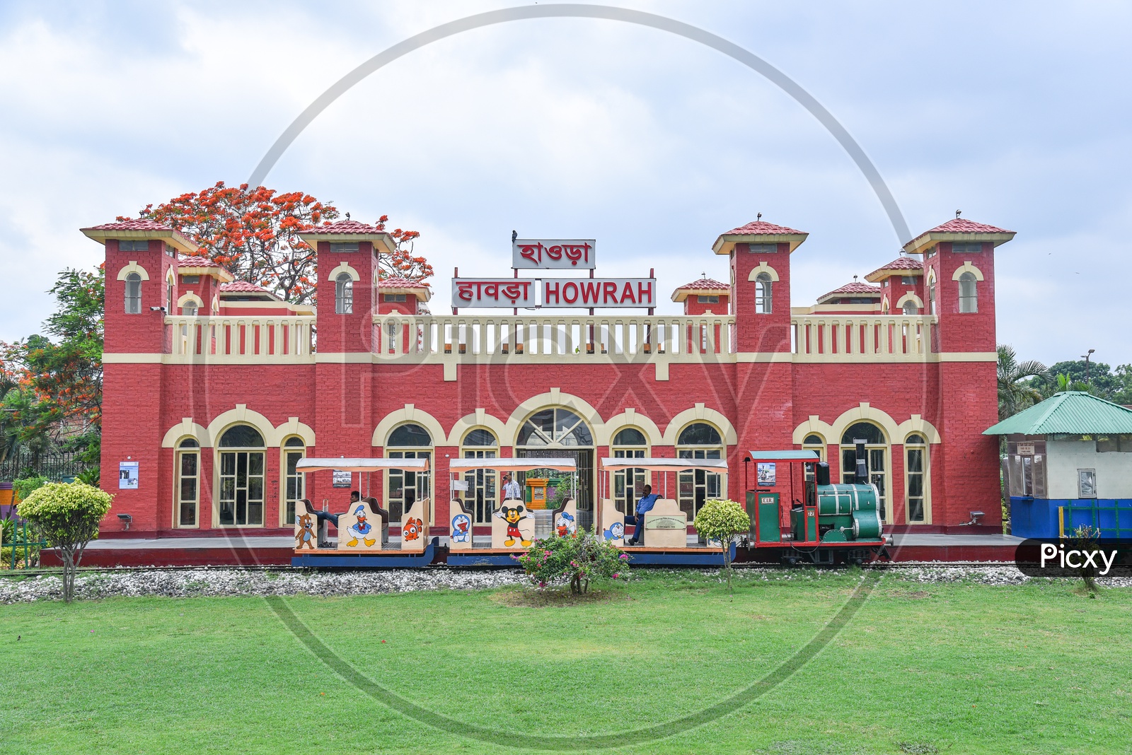 Howrah Central Railway Station Building Model At Rail Museum