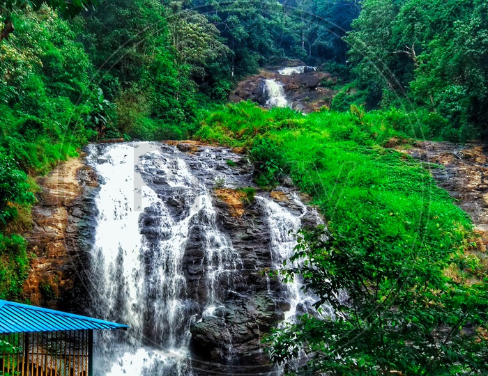 The nature's beautiful waterfalls