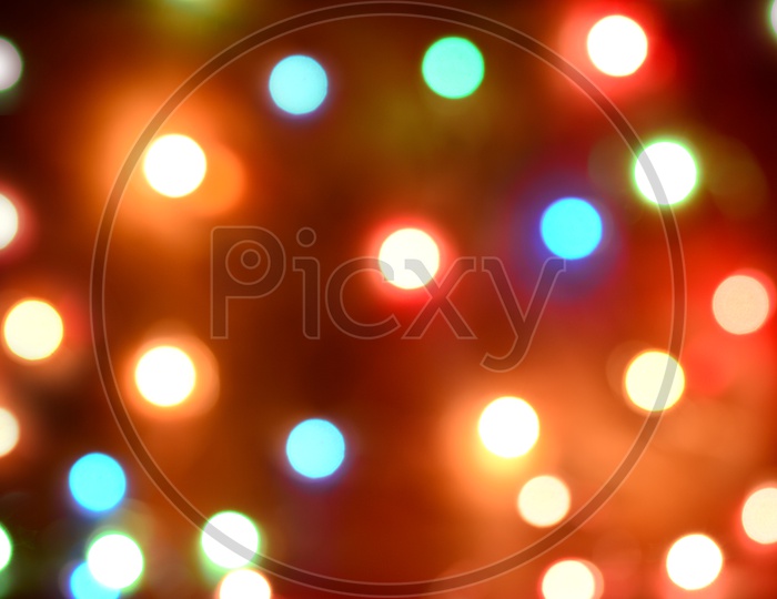 Led Light Bokeh Background or Abstract
