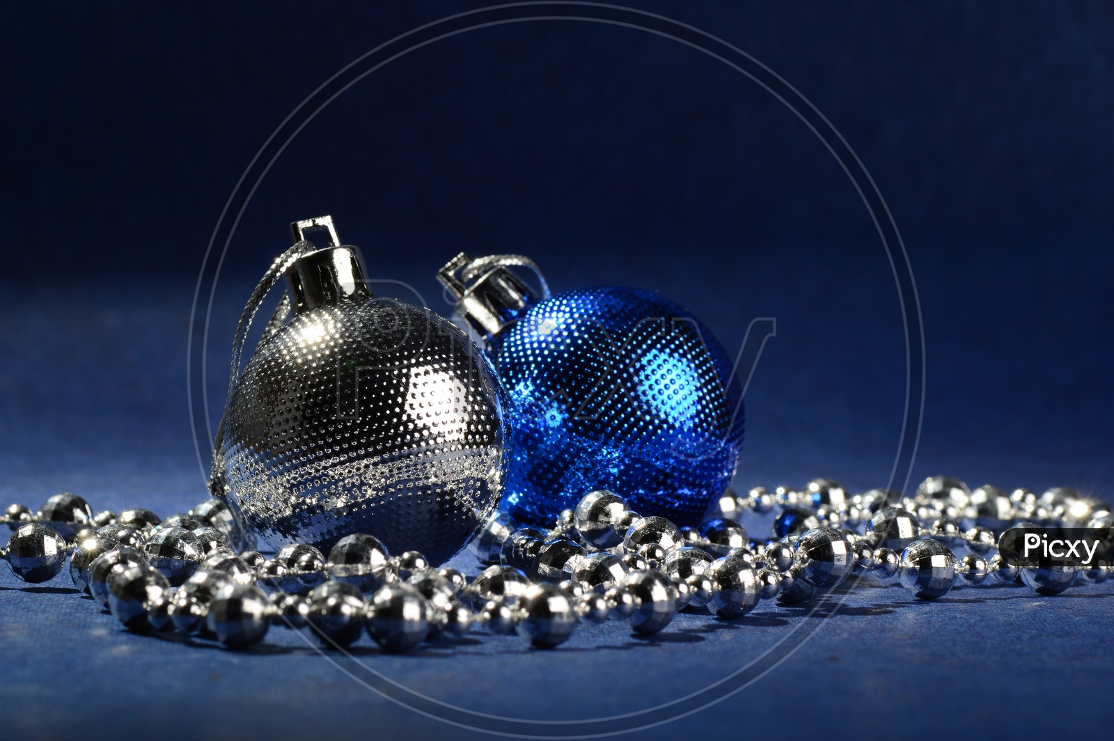 Christmas Balls And Ornaments On an Isolated Background