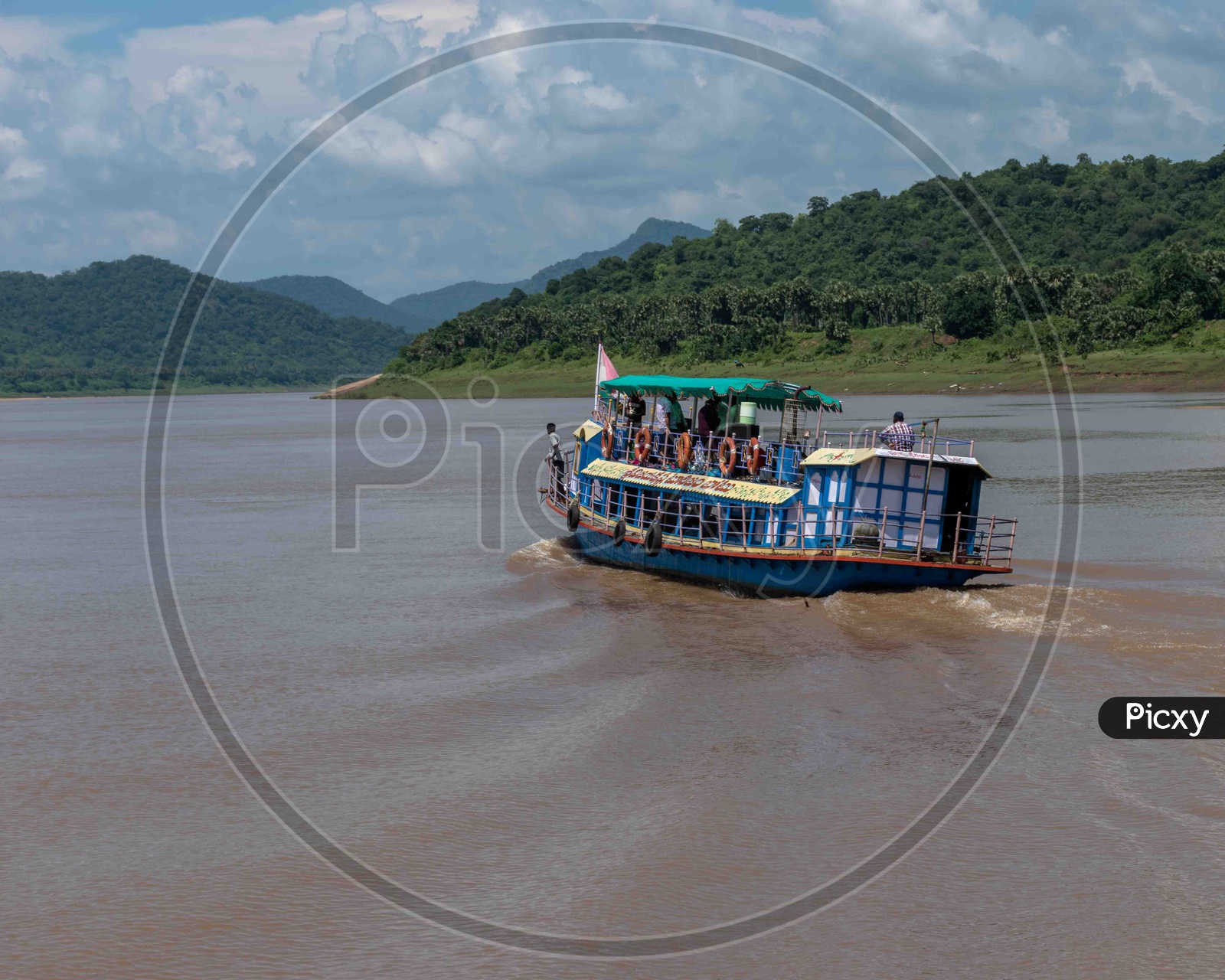 Boat ride in Papikondalu