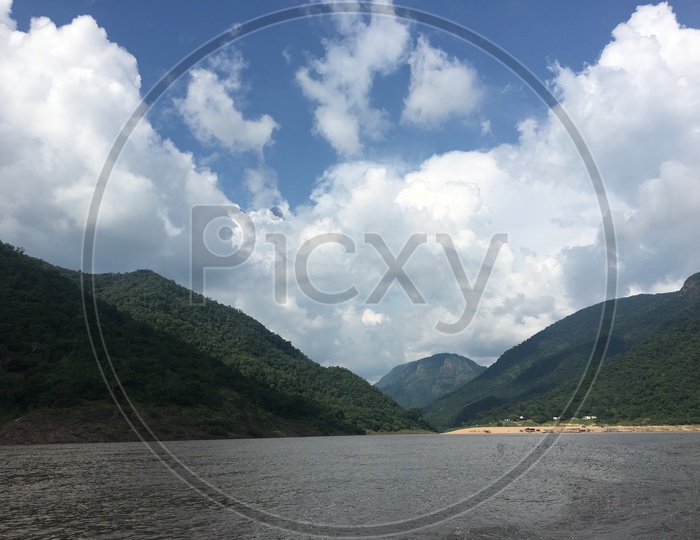 A scenic view of Papikondalu