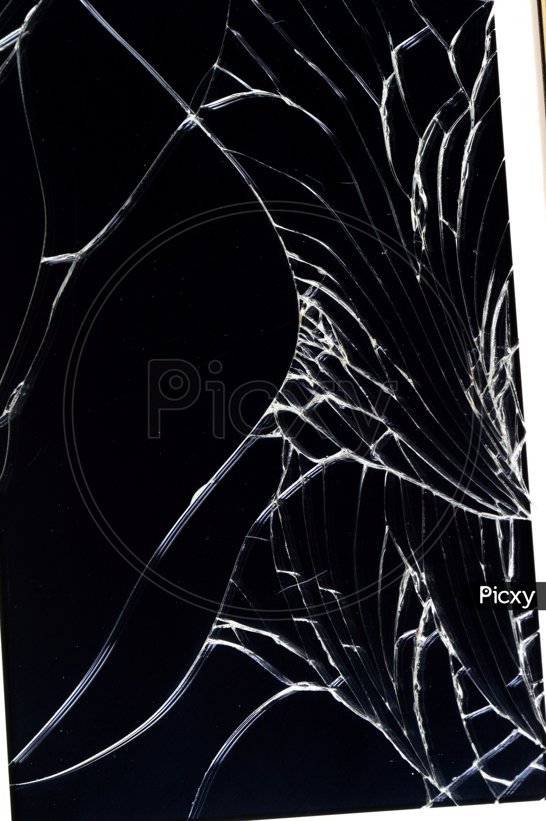 Patterns Of a Broken Smart Phone Screen