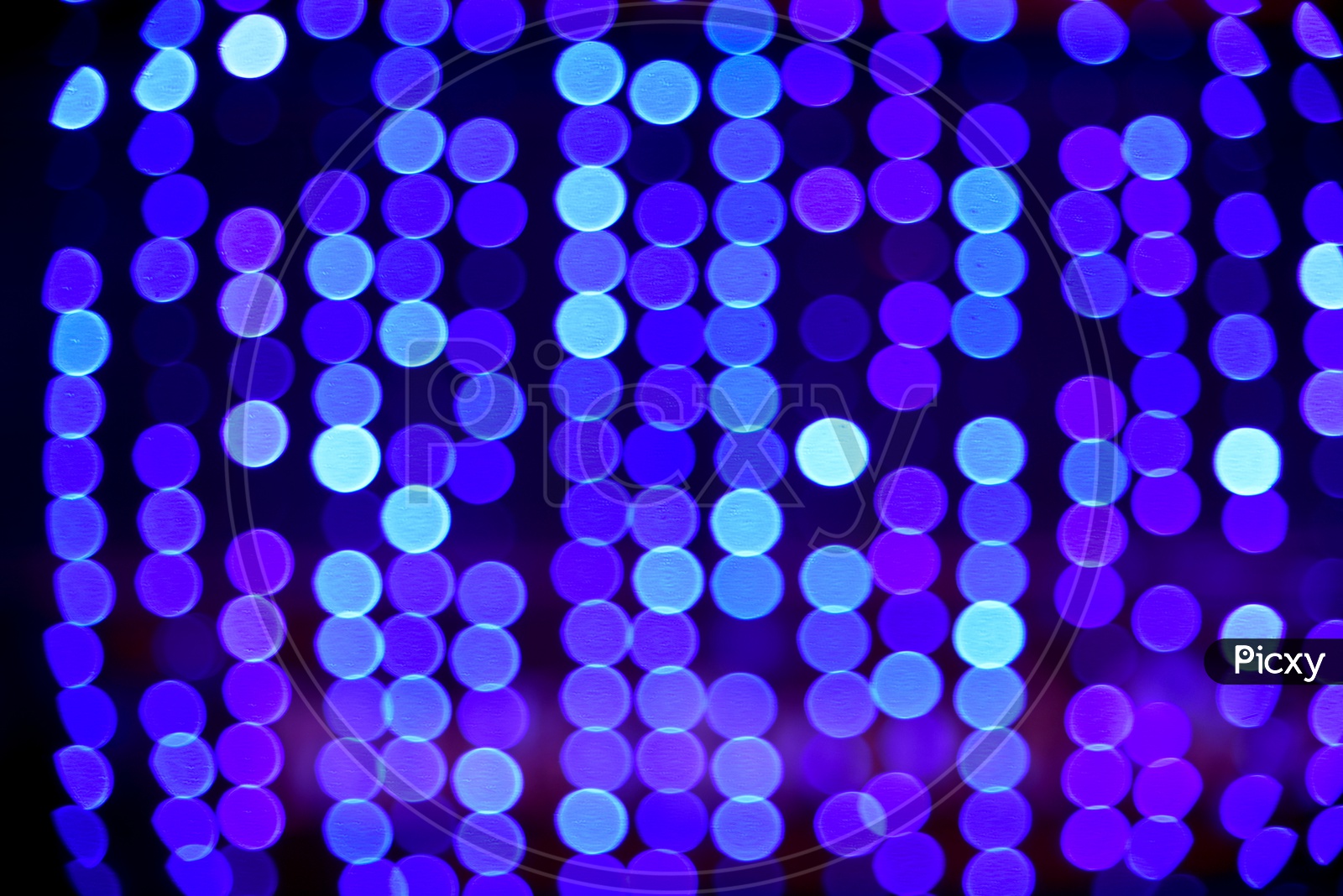 Abstract Or Led Light Bokeh Background