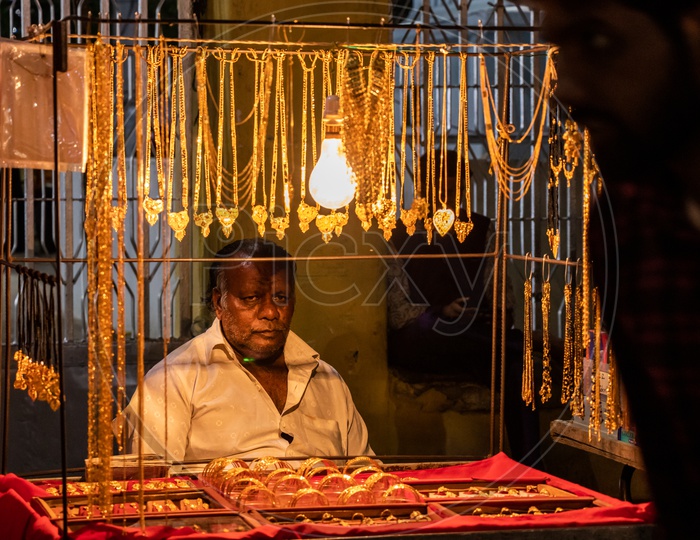 Shades of shop vendor in ramadan season