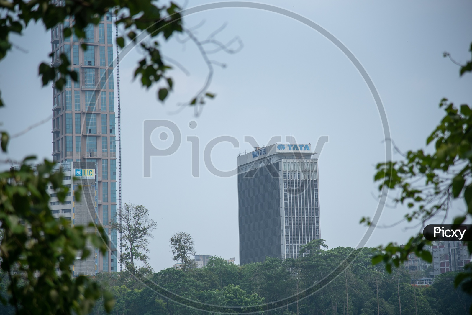 A View Of The 42 Kolkata , Tallest Residential Building in Kolkata From Maidan