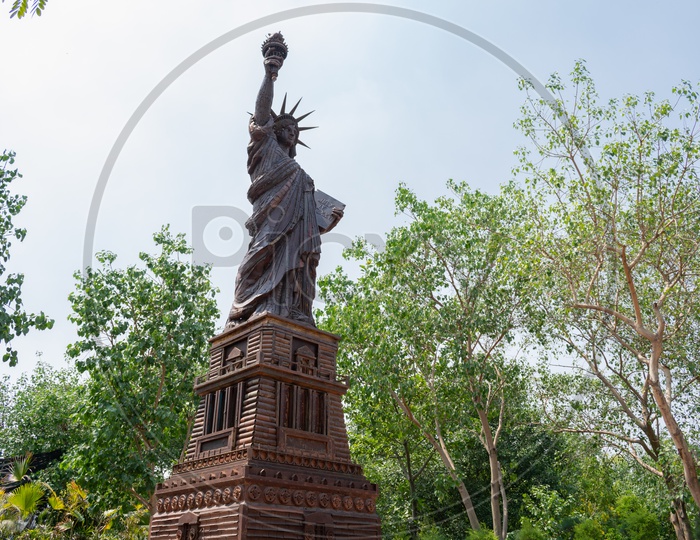Replica of USA’s Statue Of Liberty, Waste to Wonder, Delhi