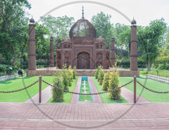 Replica of Taj Mahal, Waste to Wonder, Delhi
