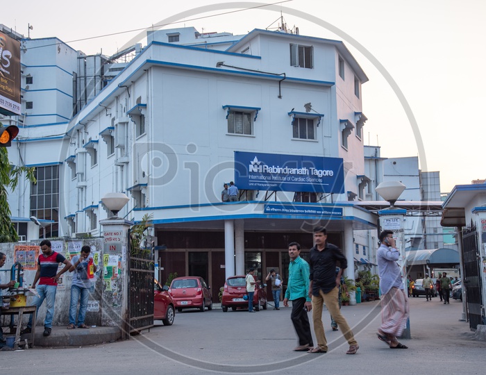 Rabindranath Tagore International Institute of Cardiac Sciences Entrance Gate