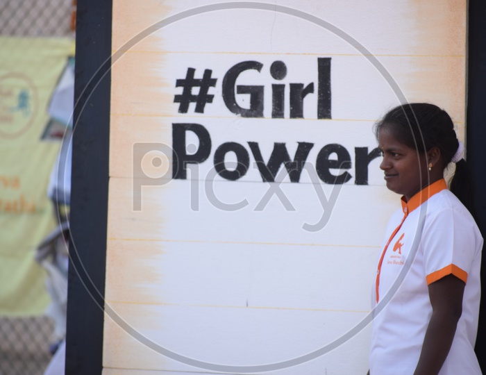 Girl Power  ,  A Girl In Run For The Girl Child Event