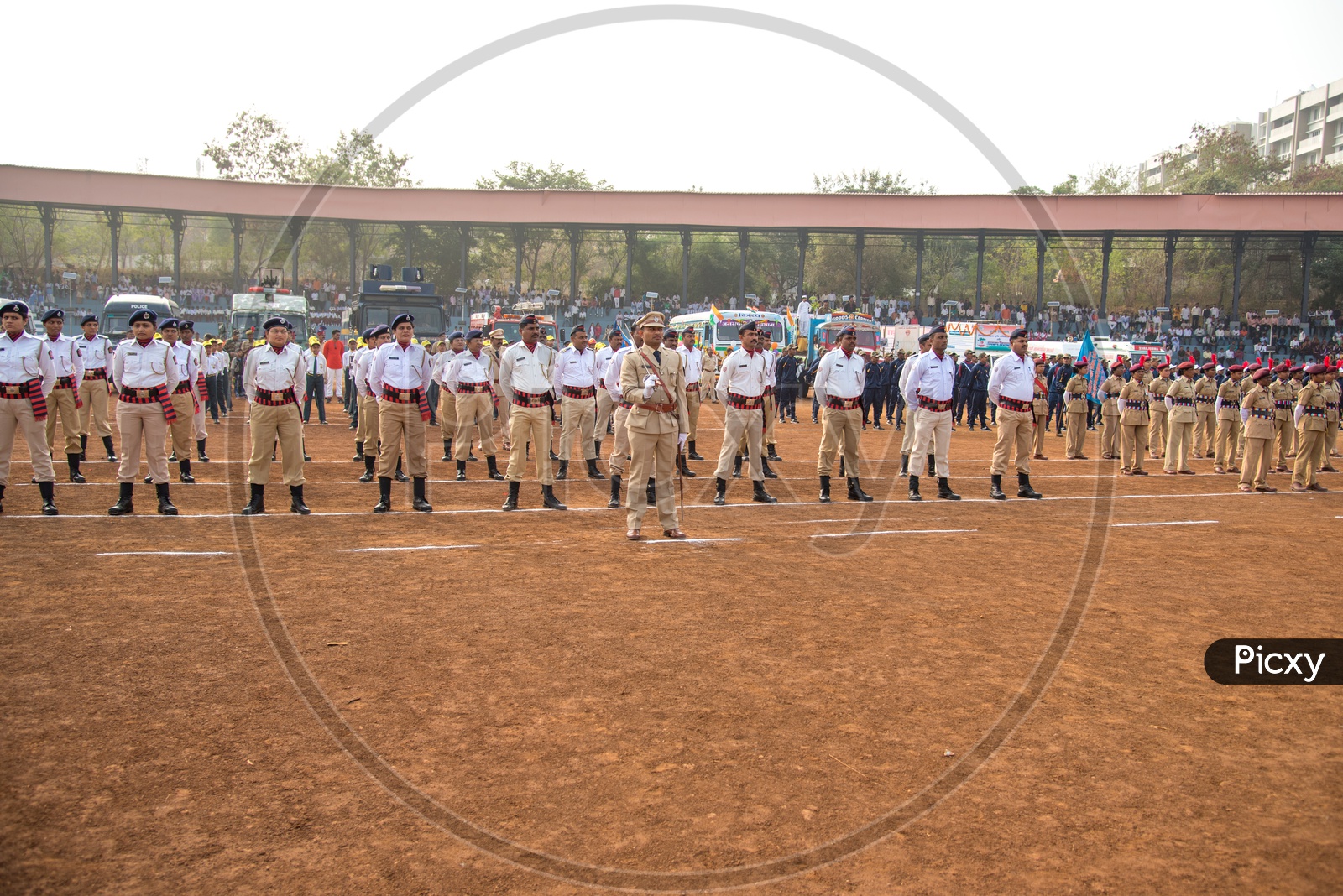 Maharashtra Cadet  Traffic  Division  Police in The Independence Day Parade