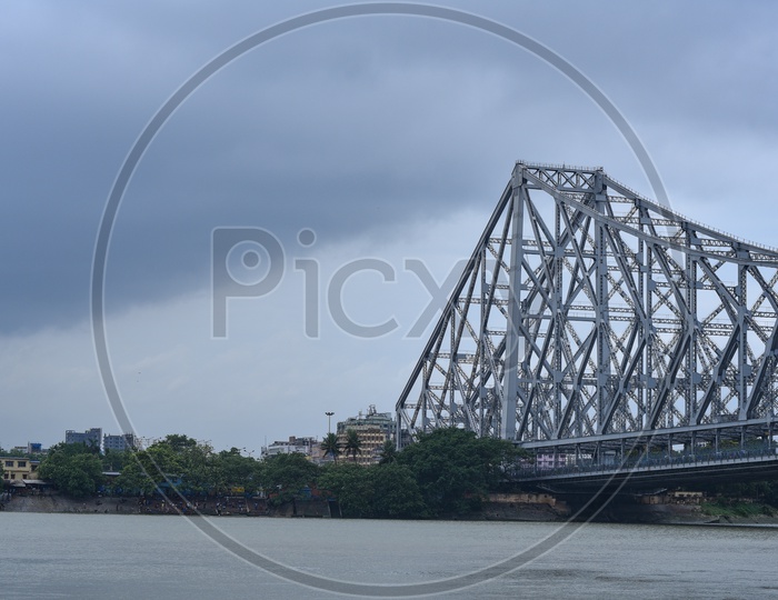 Howrah Bridge On the Hooghly River